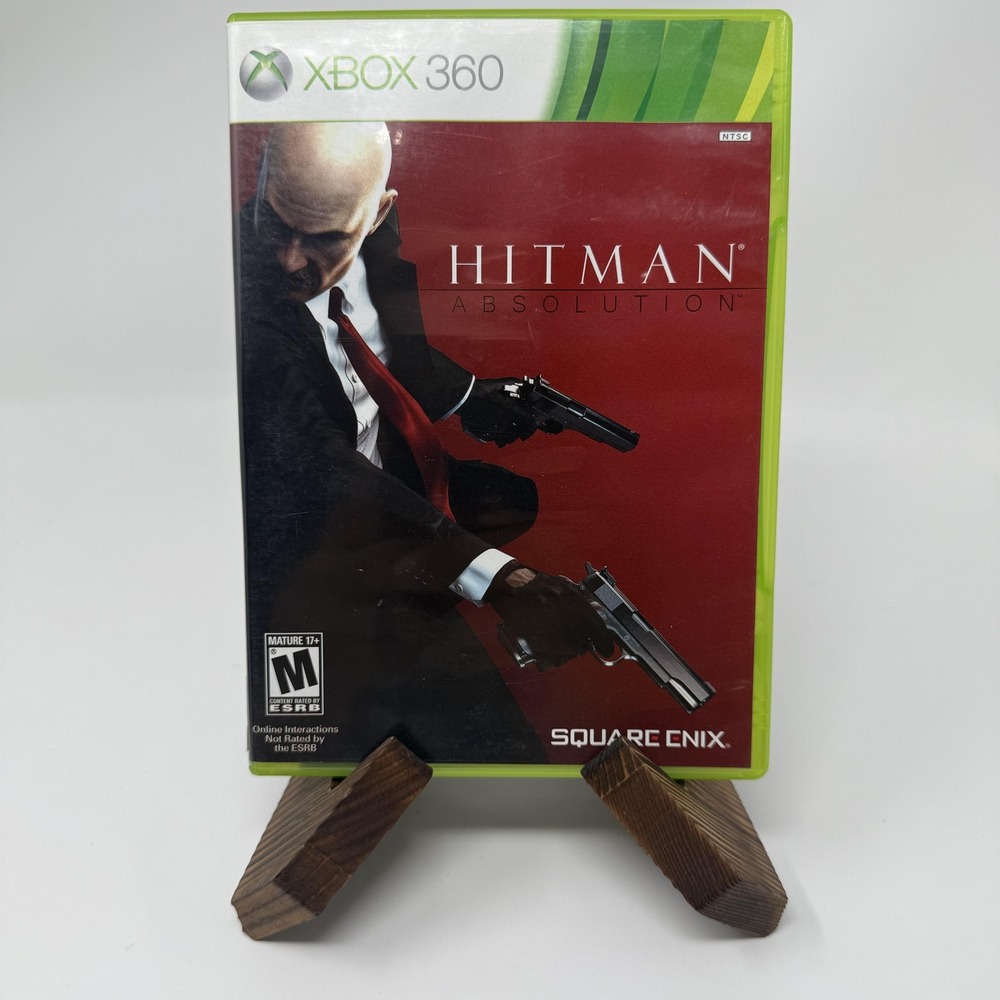 Hitman Absolution Xbox 360 Video Game Complete CIB Shooter‎ M Square Enix